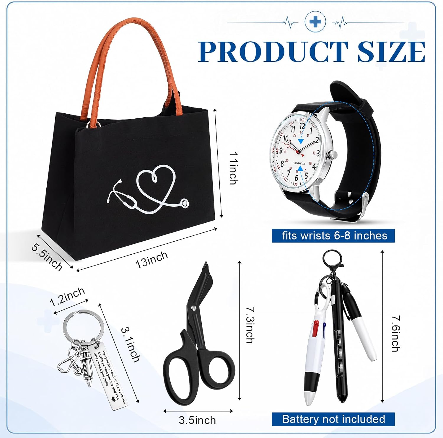 5 Pcs Nurse Gifts for Women, Nursing Appreciation Gifts Set