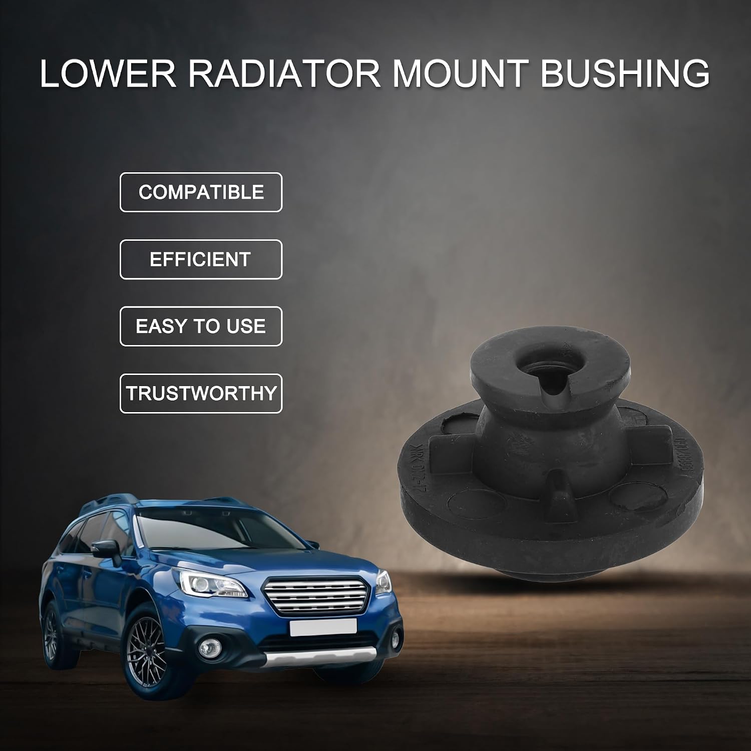2 Pcs No.96887050 Lower Radiator Mount Bushing for Chevrolet Equinox 2005 for Chevrolet Captiva Sport 2012-2015, for Saturn Vue 2002-2010 Radiator Lower Insulator