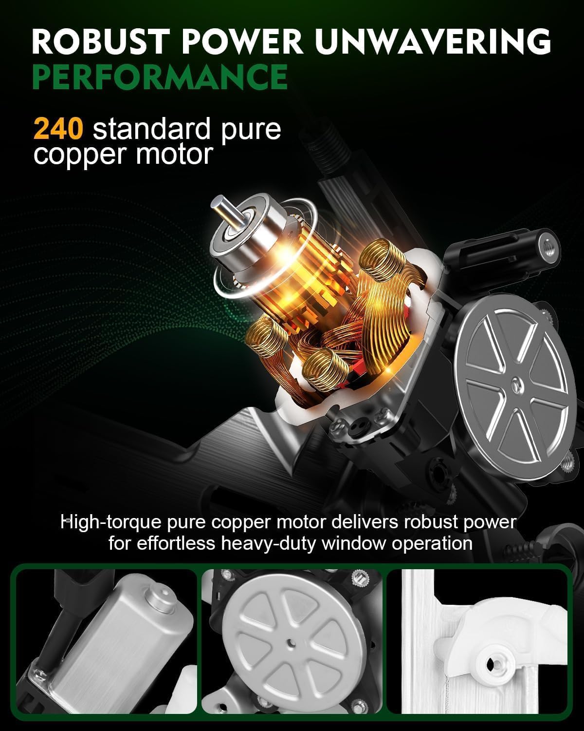 Front Right Power Window Regulator with Motor for:-Nissan Juke 2011 2012 2013 2014 2015 2016 2017 2 Pins Replace OE# 80720-1KA0A 751-439 751439 80730-JX30B