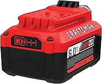 Vista 10 de Batería de herramienta eléctrica de iones de litio CRAFTSMAN V20 6Ah (CMCB206)