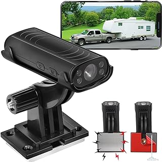RV Backup Camera 1920x1080P, 150° Wide Angle Reverse Hitch Guide Camera, Waterproof Night Vision for Car RV Truck Trailer Camper Home