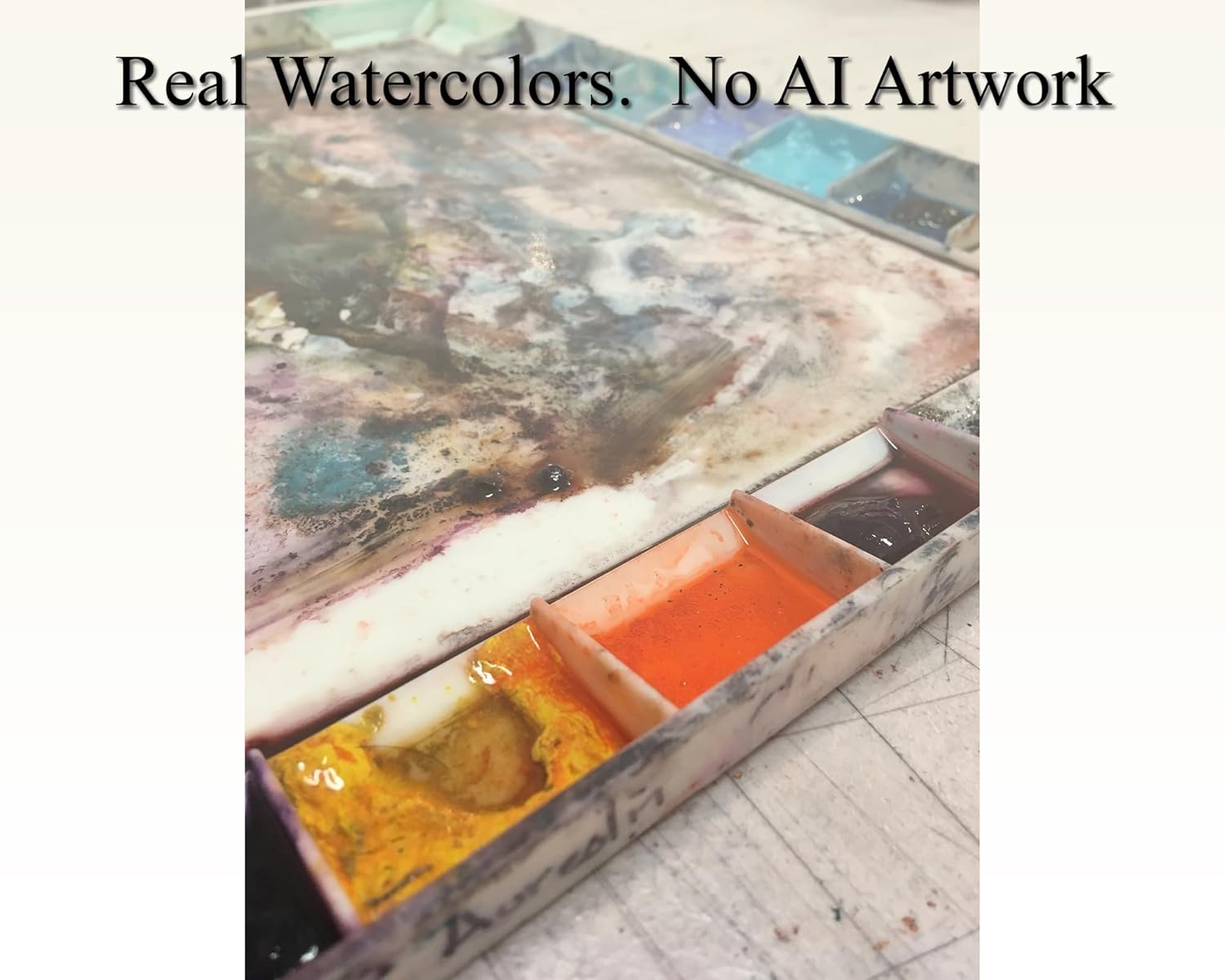 Art Print Studio Edinburgh Cityscape Watercolor Wall Art, 12x18 Inches, Unframed Contemporary Landscape Print, Sunset Colors, Matte Finish, Indoor Home Decor