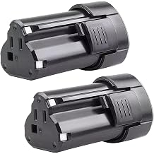 2 Pack 12V 3000mAh Replacement Battery Compitable for Rockwell Cordless Tool Power Battery RW9300 WA3503 WA3504 WA3505 RK2515K2 RK2514K2