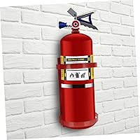 Vista 3 de Angoily Extintor de incendios pequeño, 2 piezas, soporte de montaje para extintor de incendios, soporte para extintor de incendios, colgador