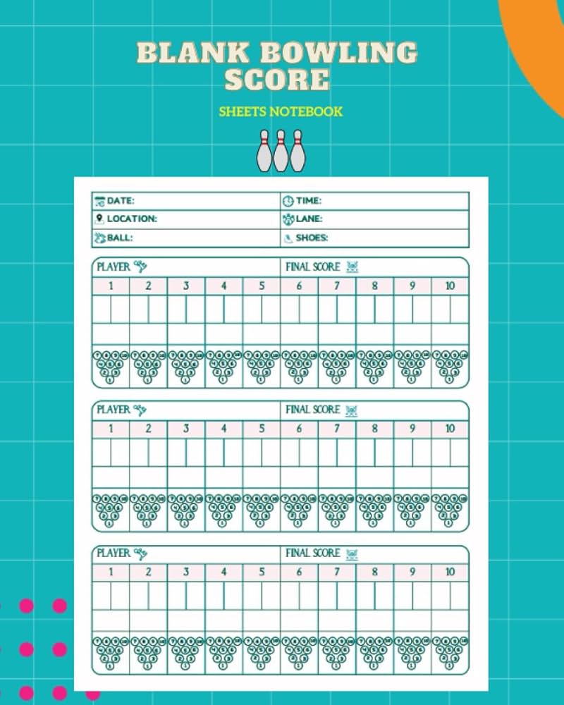 blank-bowling-score-sheets-notebook-keep-track-of-your-personal-bowling-scores-and-pin-locations-for-further-analysis-for-you-hoyle-luis-amazon-com-books for Free Printable Bowling Score Sheets Blank Bowling Score Sheets Notebook: Keep Track Of Your Personal Bowling Scores And Pin Locations For Further Analysis for You: Hoyle, Luis: Amazon.com: Books for Free Printable Bowling Score Sheets