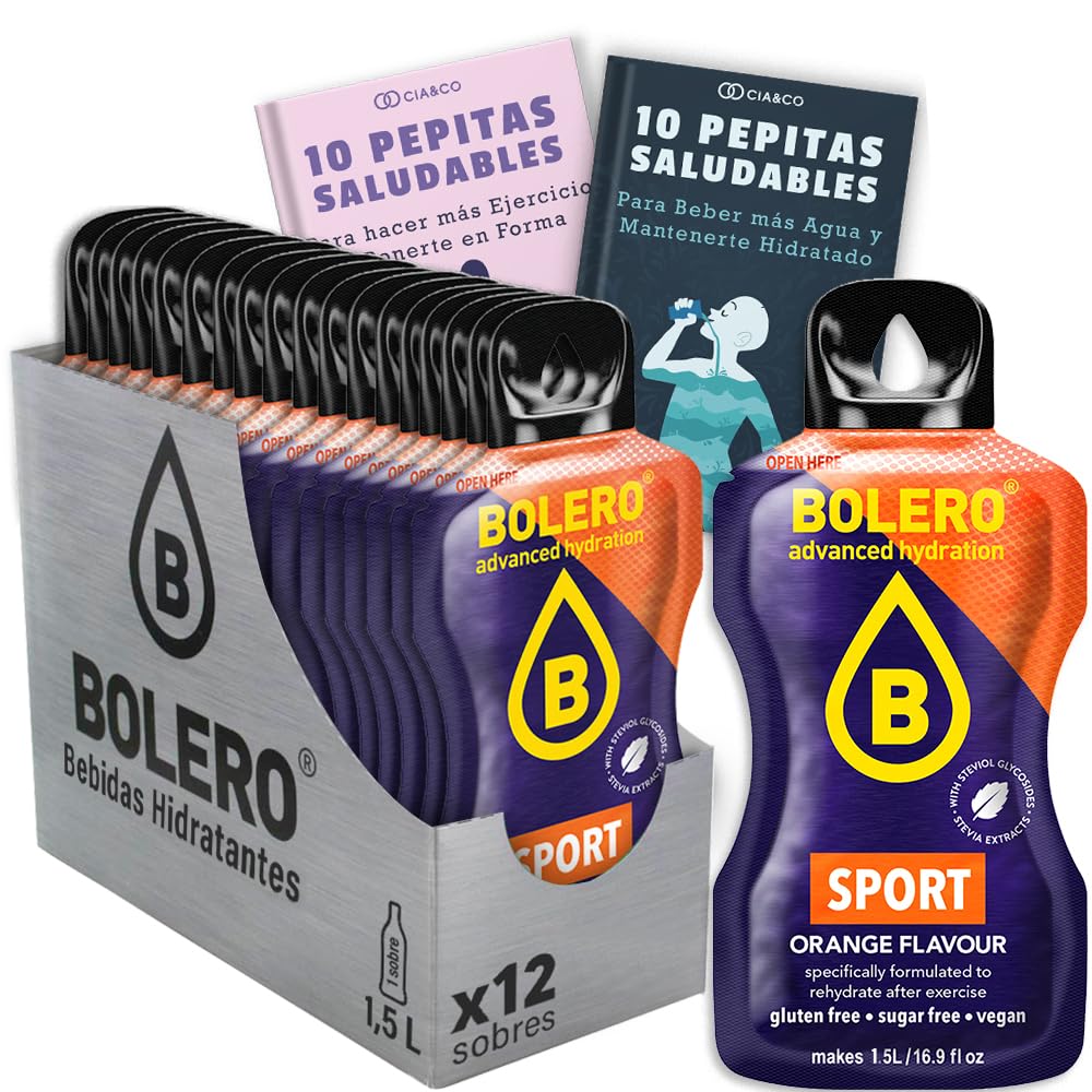 24 x Bebida Bolero COLA Hidratante Sin Azucar (24x9 grs) + 30 Pepitas Saludables para una vida más sana by Cia&Co — view 194