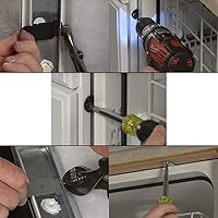 Vista 6 de 8212560 y 8269145 - Clips de montaje para lavavajillas Whirlpool Kenmore KitchenAid con tornillos