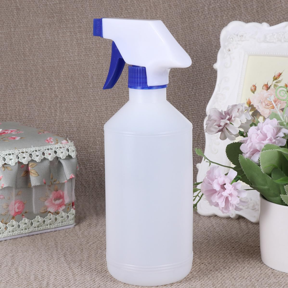 Zerodeko Spray Bottles and Easy to Use Trigger 6pcs Water Sprayer Plastic 500ml with Even Mist Spraying Portable Fine Mist Sprayer Containers for Gardening and Home Use