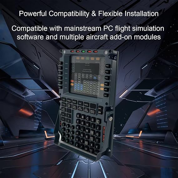 Flight Management Computer Panel Cockpit controller USB Hardware Module