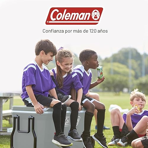 Miniatura 9 de Coleman Classic Series - Enfriador portátil aislado con ruedas, resistente a fugas, para exteriores, mantiene el hielo hasta 5 días, 100 cuartos