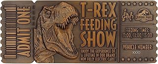 Fanattik Jurassic Park Feeding Show Ticket Metal Replica