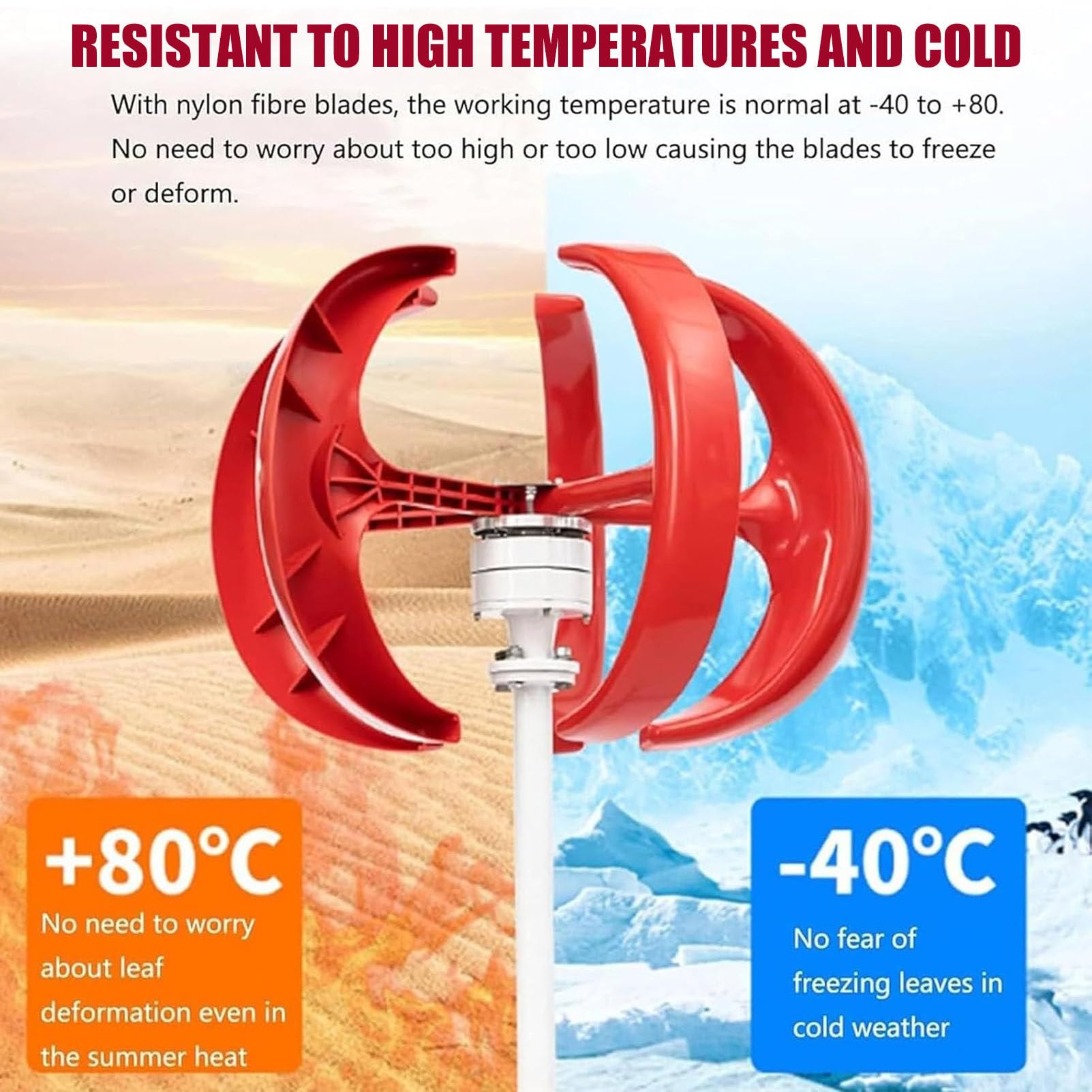 Kit generador de turbina eólica con diseño Vertical de 5 Palas, Equipo productor de Electricidad electromagnética, para soluciones de energía doméstica y Fuera de la Red 24V-600W