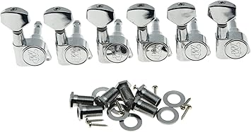 Wilkinson Chrome E-Z LOK Post Guitar Tuners Tuning Keys Pegs Machine Heads for Strat Tele
