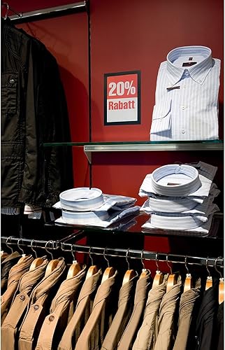 Miniatura 8 de Durable Duraframe 476801 - Marco magnético autoadhesivo, tamaño carta, 2 unidades, color negro, Negro