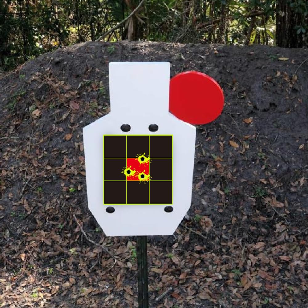 Bersagli Autoadesivi Splatter 200 Pezzi 7.6 cm, Adesivi per Tiro, Fucili, Pistola, Interni ed Esterni