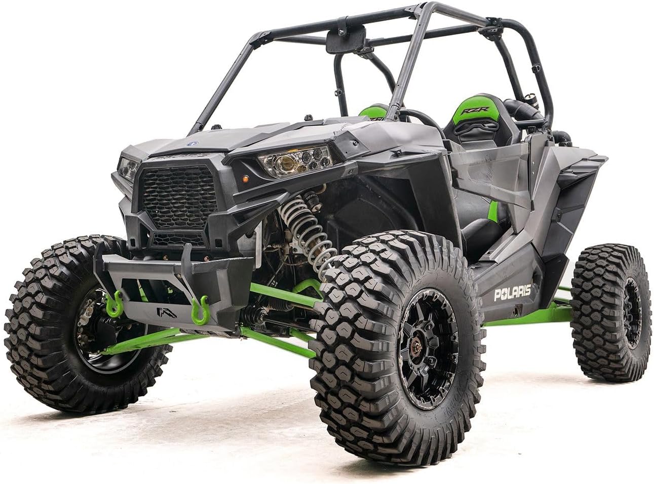 Moose Knuckle Offroad Jowl Split Shackle 1/2” | 4,000lbs Capacity - Forged Chromoly Steel Shackle Fits ATV SxS UTV Side-by-Side Powersports with 5/8” pin Sublime Green
