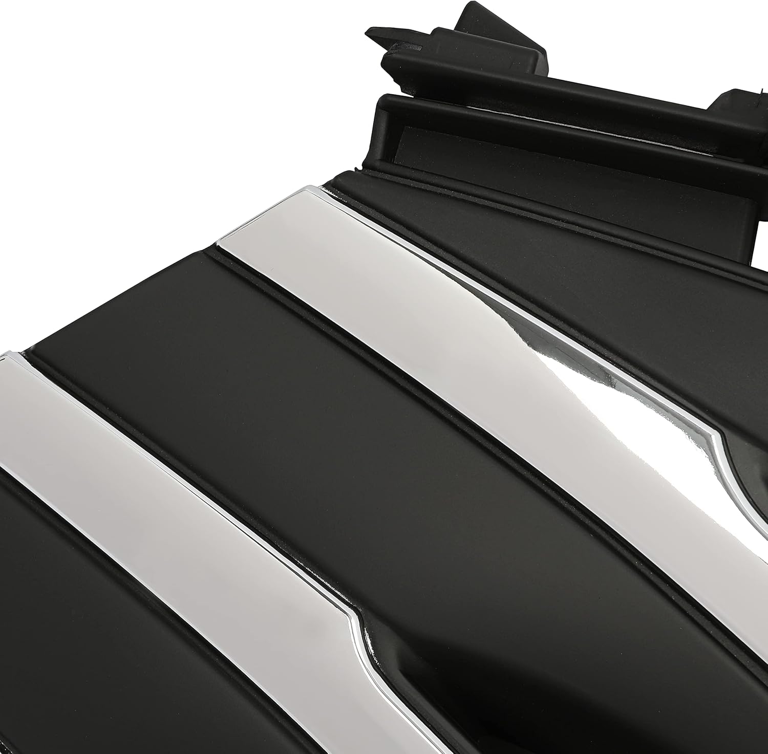 Front Grille Compatible with 2011 2012 2013 Honda Odyssey Replacement for HO1202107 HO1217105 HO1210138 Silvery+Black Bumper Grill Plastic