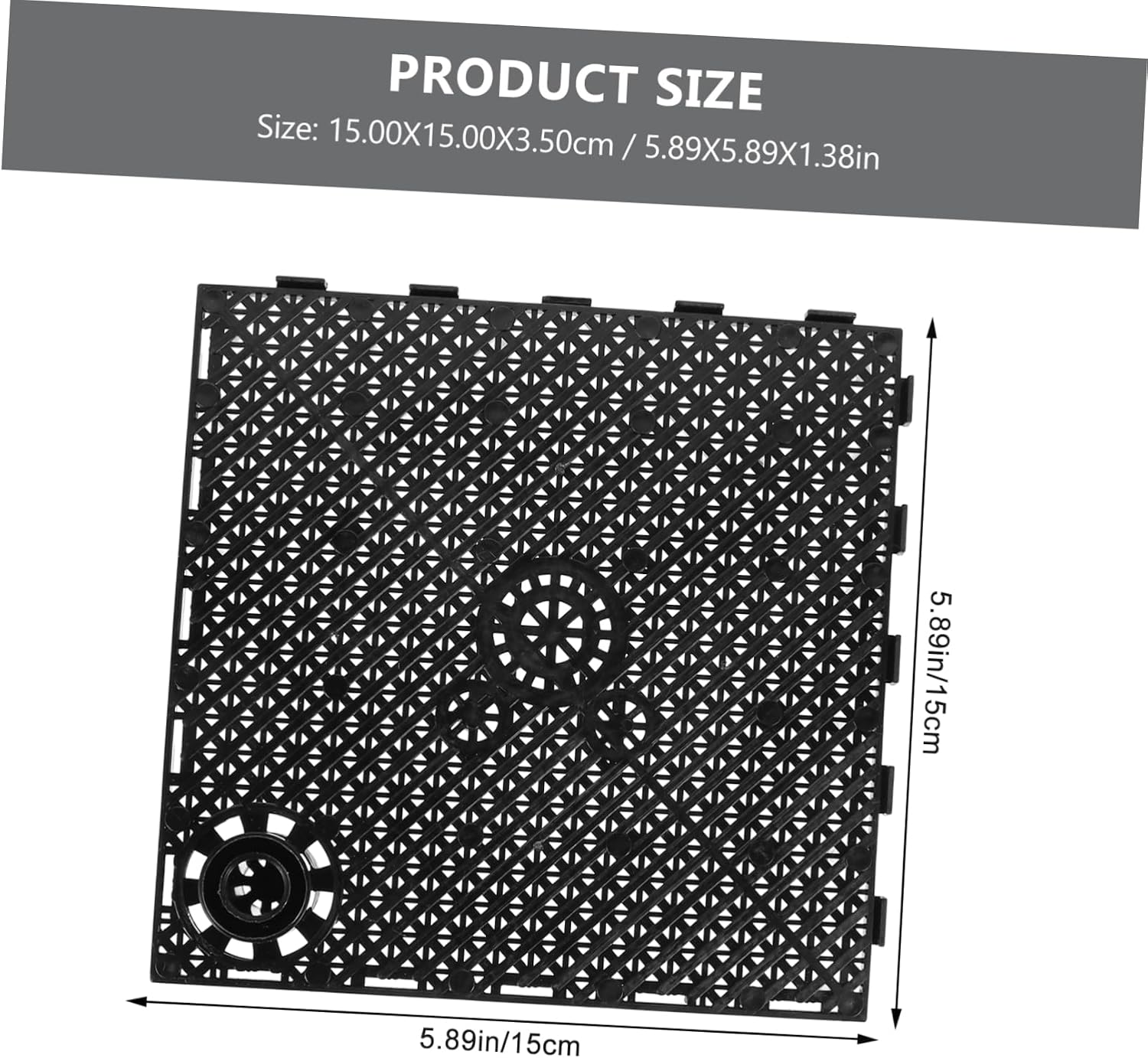 Toddmomy 12Pcs Aquarium Bottom Plates Multi Design for Enhanced Water Circulation Durable Board Divider for Fish Tank Supplies
