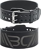 WARM BODY COLD MIND Leather Weight Lifting Belt 4