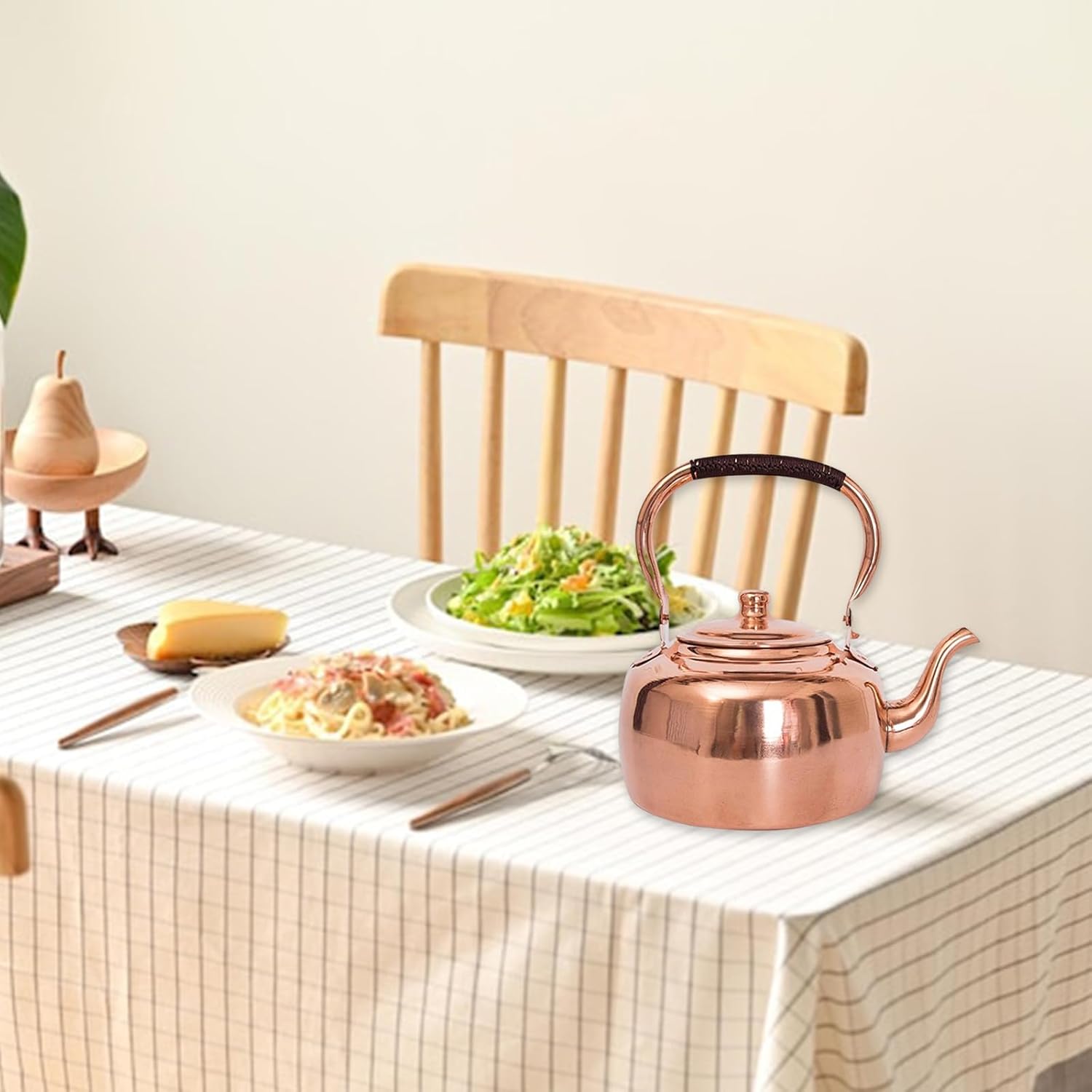 ホーロー ティーケトル コンロ、エナメルティーポット 2リットル 磁器