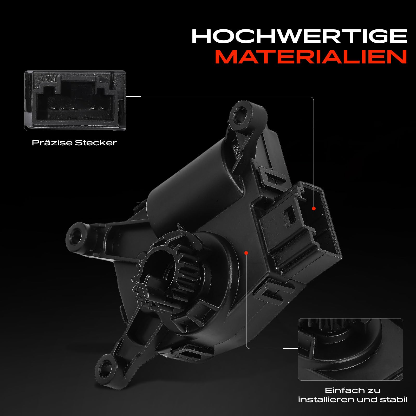 Attuatore Porta Aria Per Audi A3 8V, SEAT Leon, VW Golf VII E Altri Modelli VAG - Ricambio 5Q0907511K - Foto 8