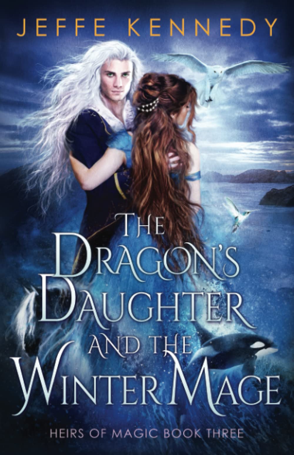 Cover of The Dragon's Daughter and the Winter Mage