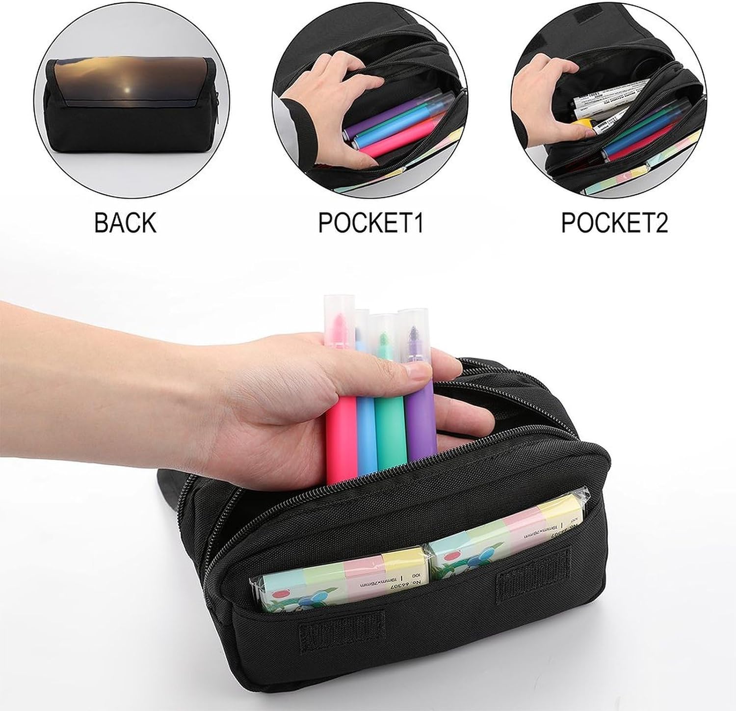 Sahara Desert Pencil Case Big Capacity Pencil Pouch image 5