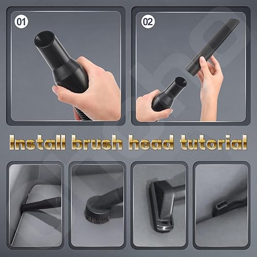 Miniatura 5 de Ohoho - Conjunto de manguera 14-37-0016, compatible con aspiradora Milwaukee M18 PACKOUT, compatible con los modelos 0970-20 (almacenamiento