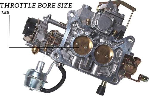 Miniatura 8 de Carburador de dos 2 barriles Carburador 2100 2150 para Ford 289 302 351 Cu Jeep Motor con estrangulador eléctrico