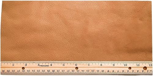 Tapicería Pieza Cuero Vaca Lt Marrón Lt Wt 12 Sf