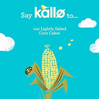Kallo Lightly Salted Corn Cakes, 130g