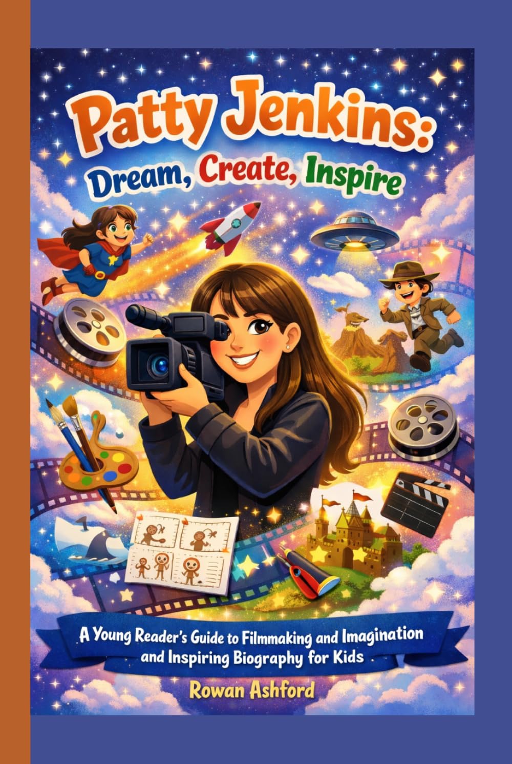 PATTY JENKINS- DREAM, CREATE, INSPIRE: A Young Reader’s Guide to Filmmaking and Imagination and Inspiring Biography for Kids