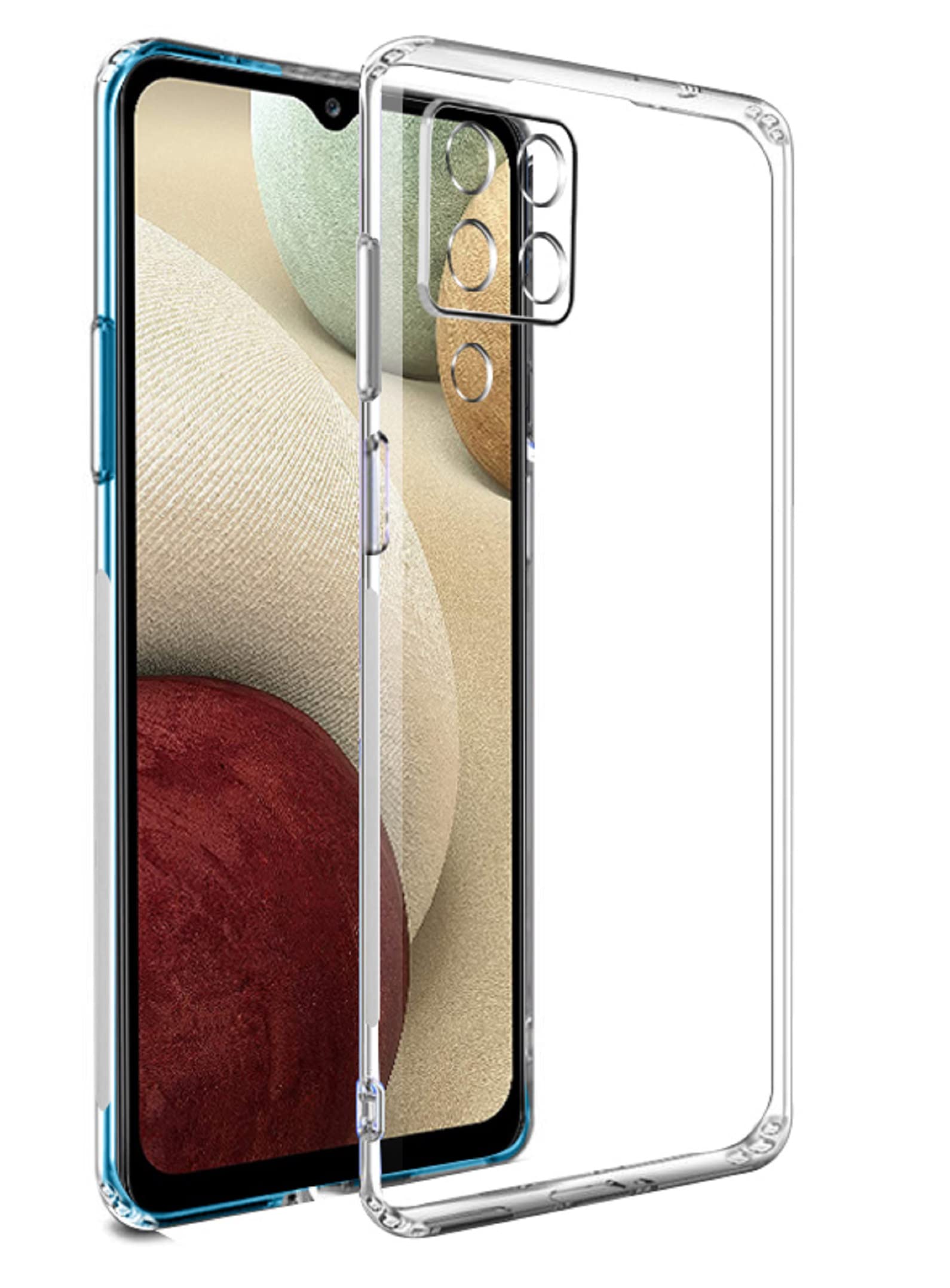 Winble Back Cover for Samsung Galaxy A12 (Silicone_Transparent) (B091F8F582) Amazon Price History, Amazon Price Tracker