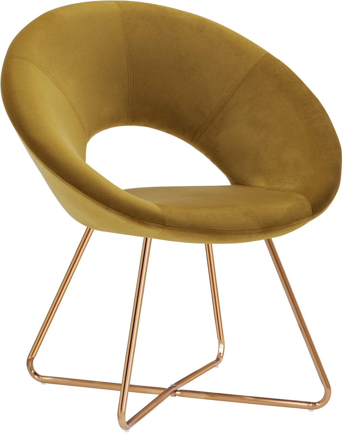 DUHOME Modern Accent Velvet Chairs Arm Chair Living Room