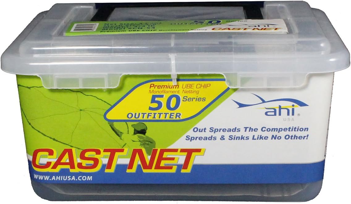Ahi USA 50 Outfitter Series Monofilament Cast Net