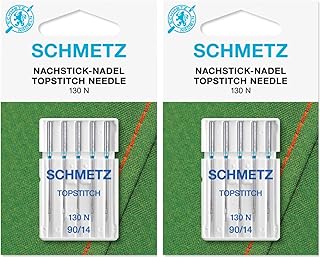 Topstitch Machine Needle-Size 90/14 5/Pkg (2 Pack)