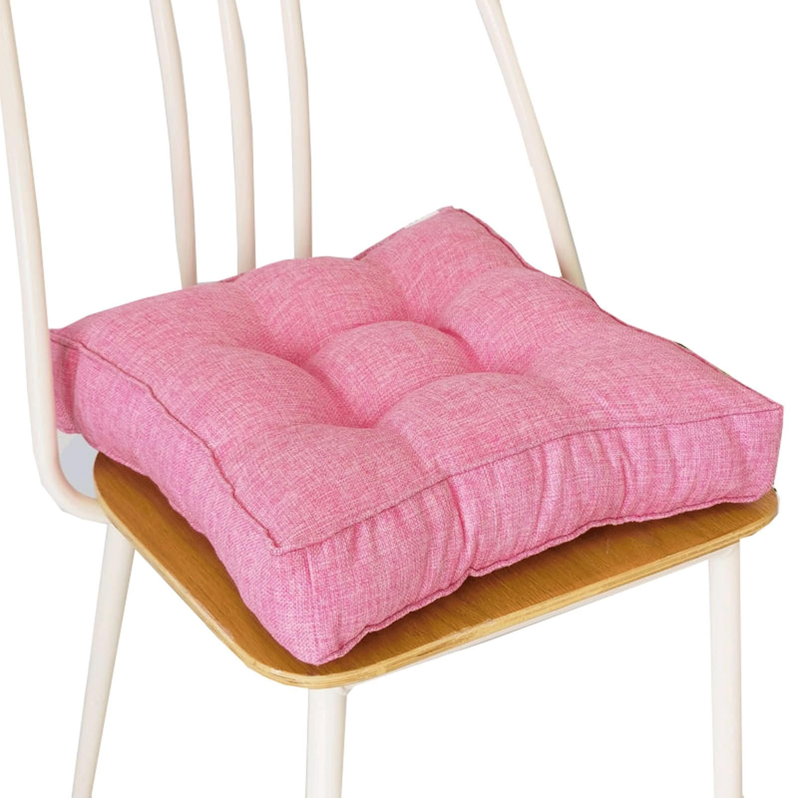 Cojines para sillas de comedor que eliminan la rigidez en color negro