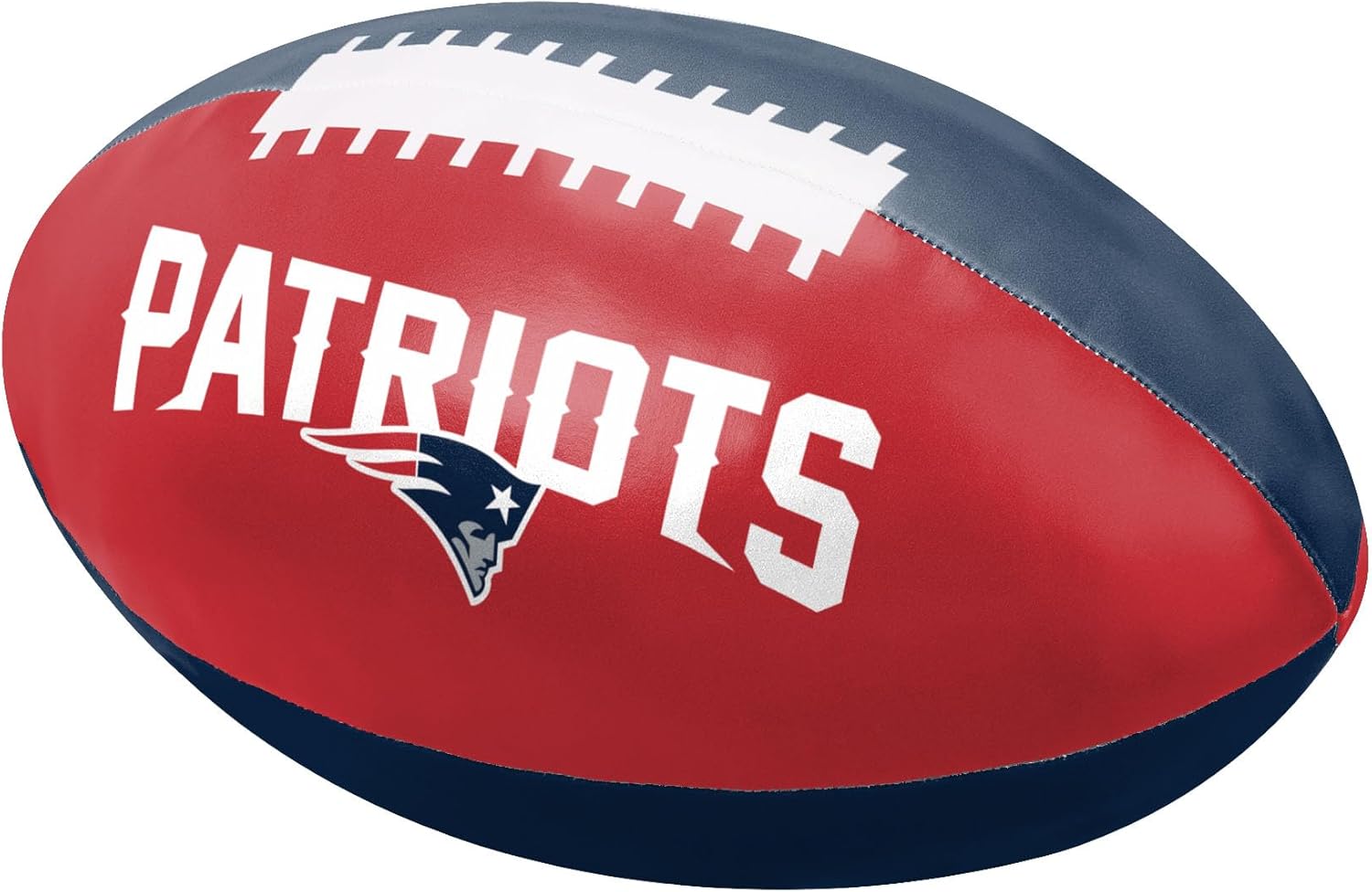 FOCO NFL Unisex-Adult NFL Team Logo Squish Soft Ball 12" PVC Football