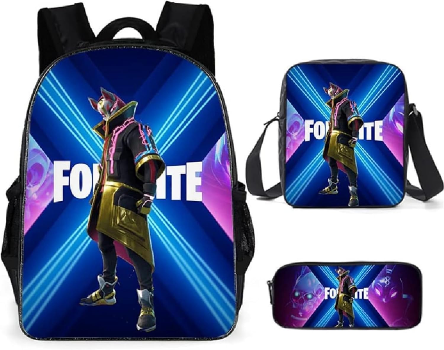 Amazon.co.jp: バッグ フォートナイト 子供用 3点セット fortnite 