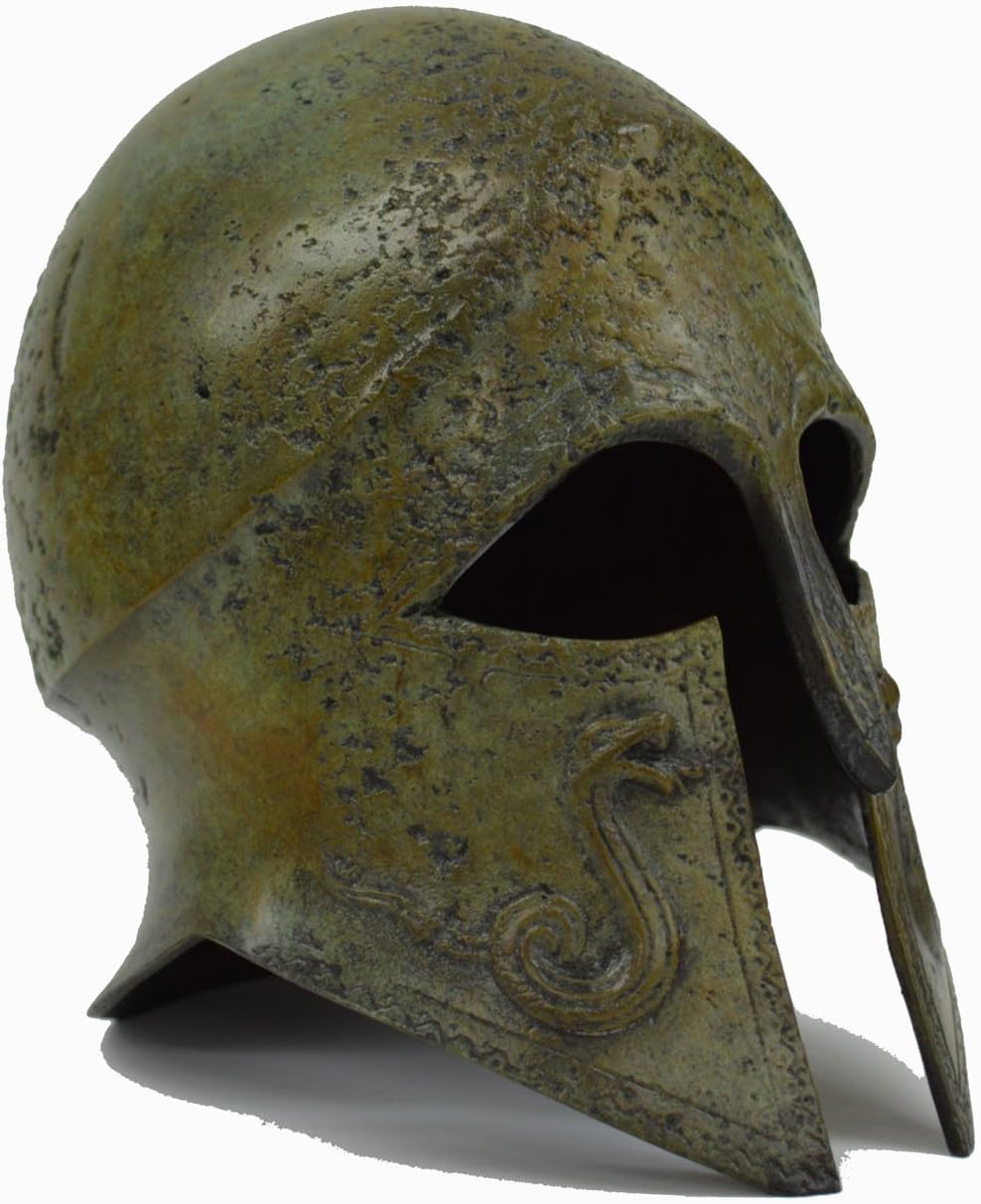 Corinthian Bronze Helmet with Snakes - Ancient Greece - Small Size