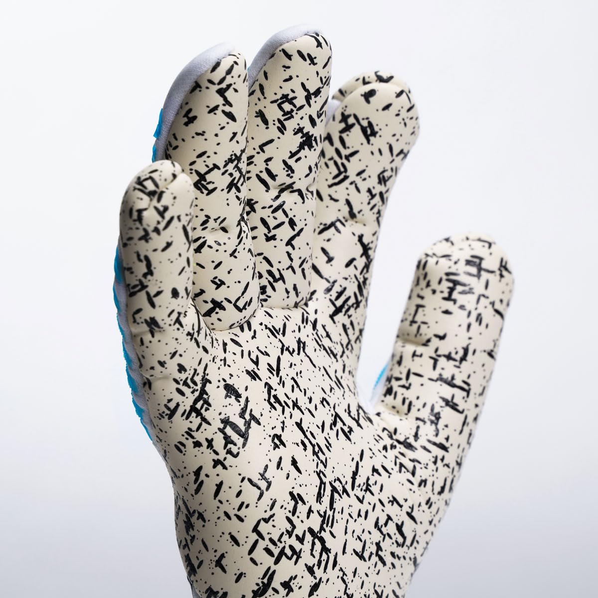 uhlsport Cybertec Supergrip+ Finger Surround - Guanti da Portiere di Calcio Bambini e Adulti