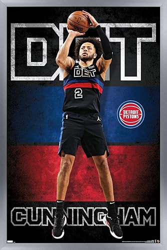 Miniatura 12 de Trends International NBA Detroit Pistons - Póster de pared de Cade Cunningham 23, 34 pulgadas de largo x 22.4 pulgadas, versión sin marco