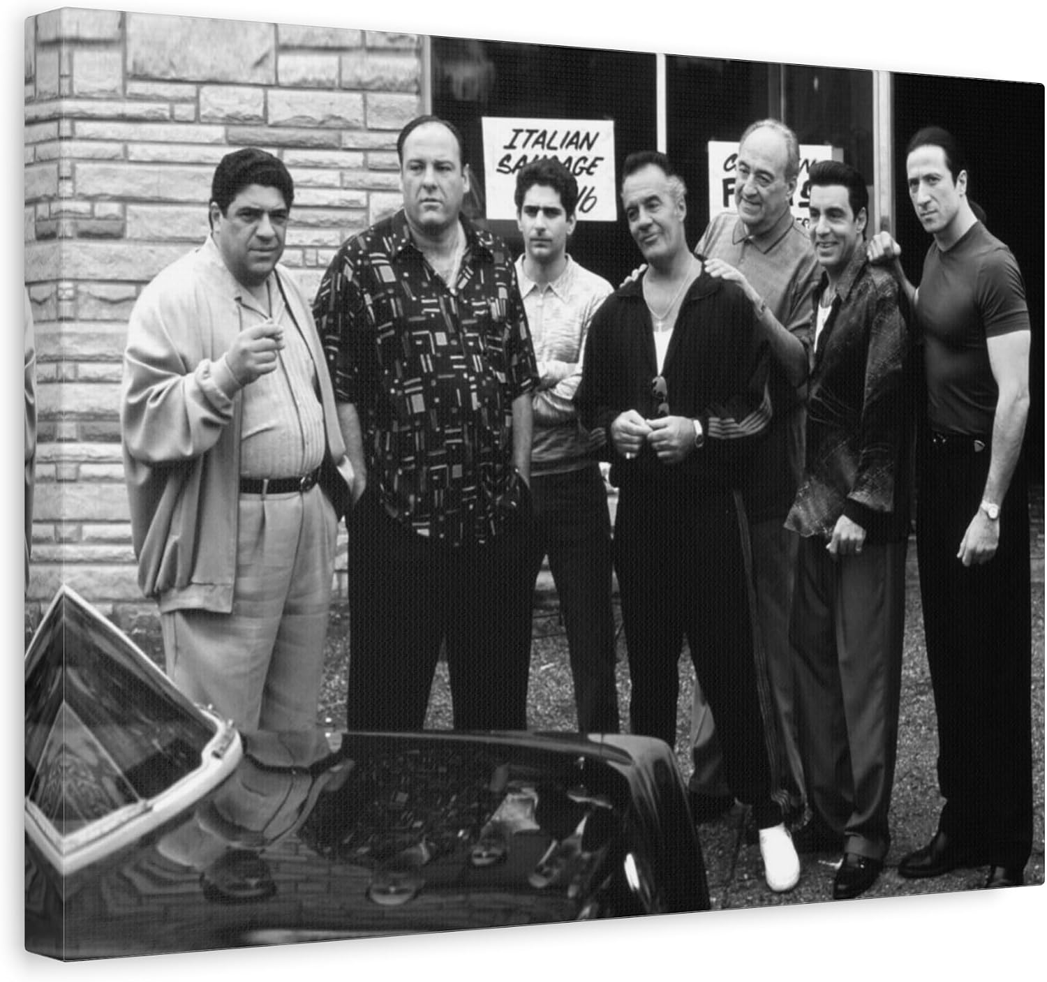 Sopranos Premium Canvas Art Print | Tony Soprano Movies & TV Wall Art, Posters, Pictures, Photos