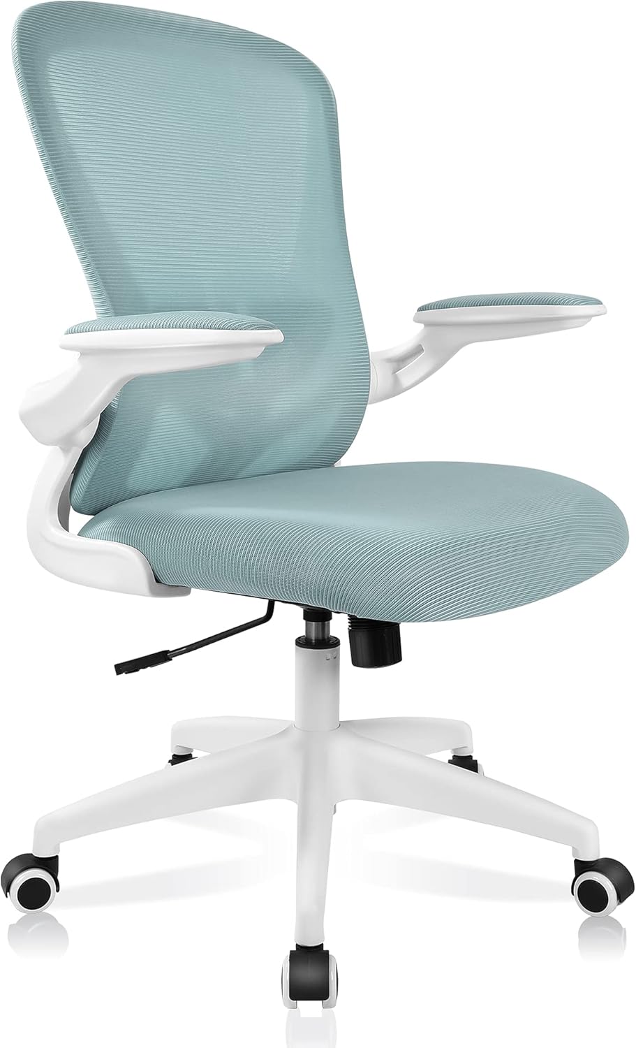 Office Chair, FelixKing Ergonomic Desk Chair with Adjustable Height, Swivel Computer Mesh Chair with Lumbar Support and Flip-up Arms, Backrest with Breathable Mesh (Black) : Home & Kitchen