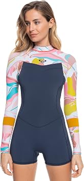 Roxy Womens 2/2 Syncro Long Sleeve Back Zip QLCK Wetsuit