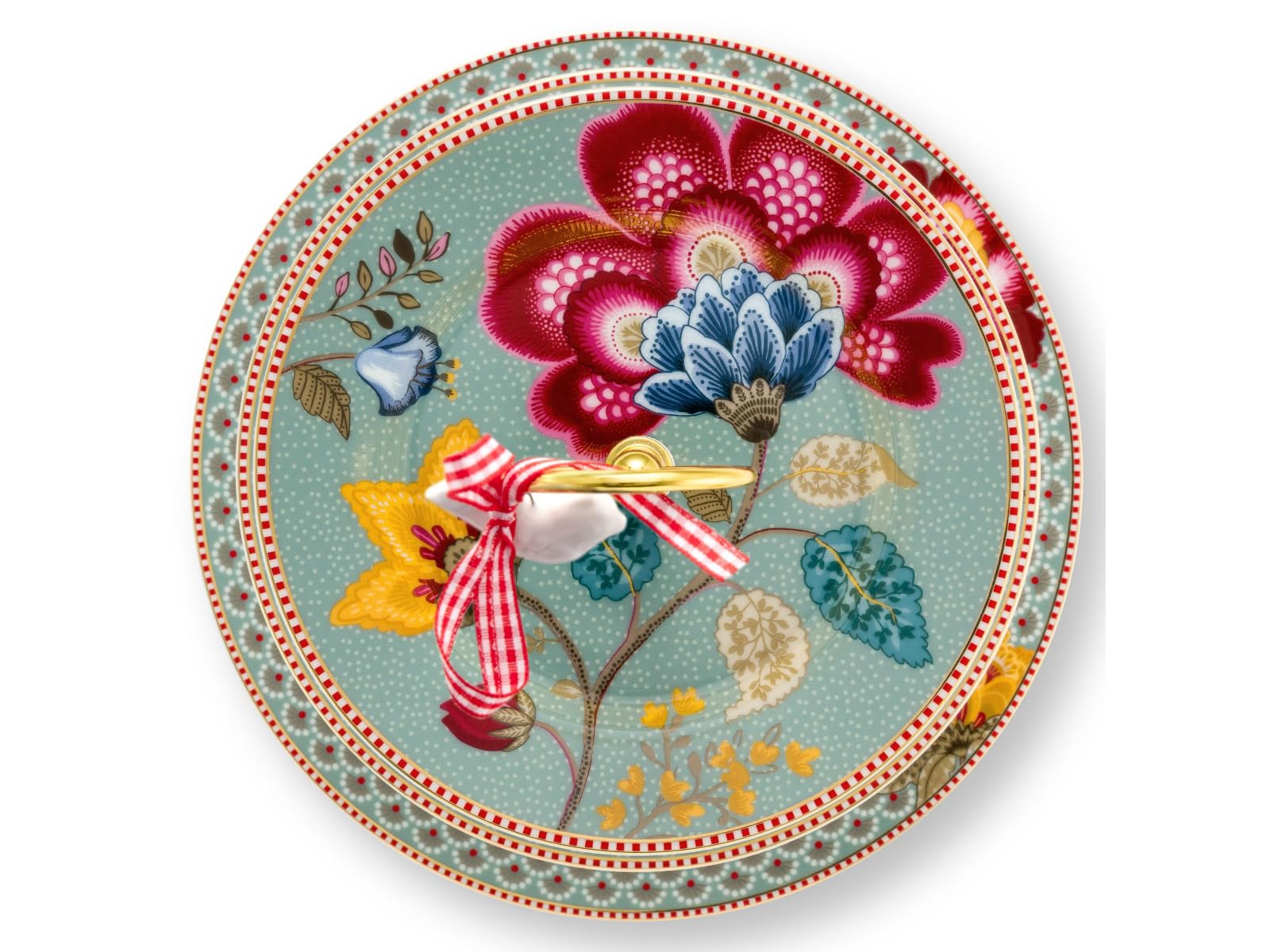 Pip Studio Blooming Tales Fantasy Blue Etażerka, 3-częściowa