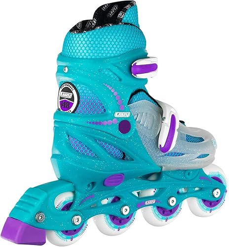 Miniatura 6 de Crazy Skates Patines en línea ajustables para niñas y niños se ajustan para adaptarse a 4 tamaños modelo 148