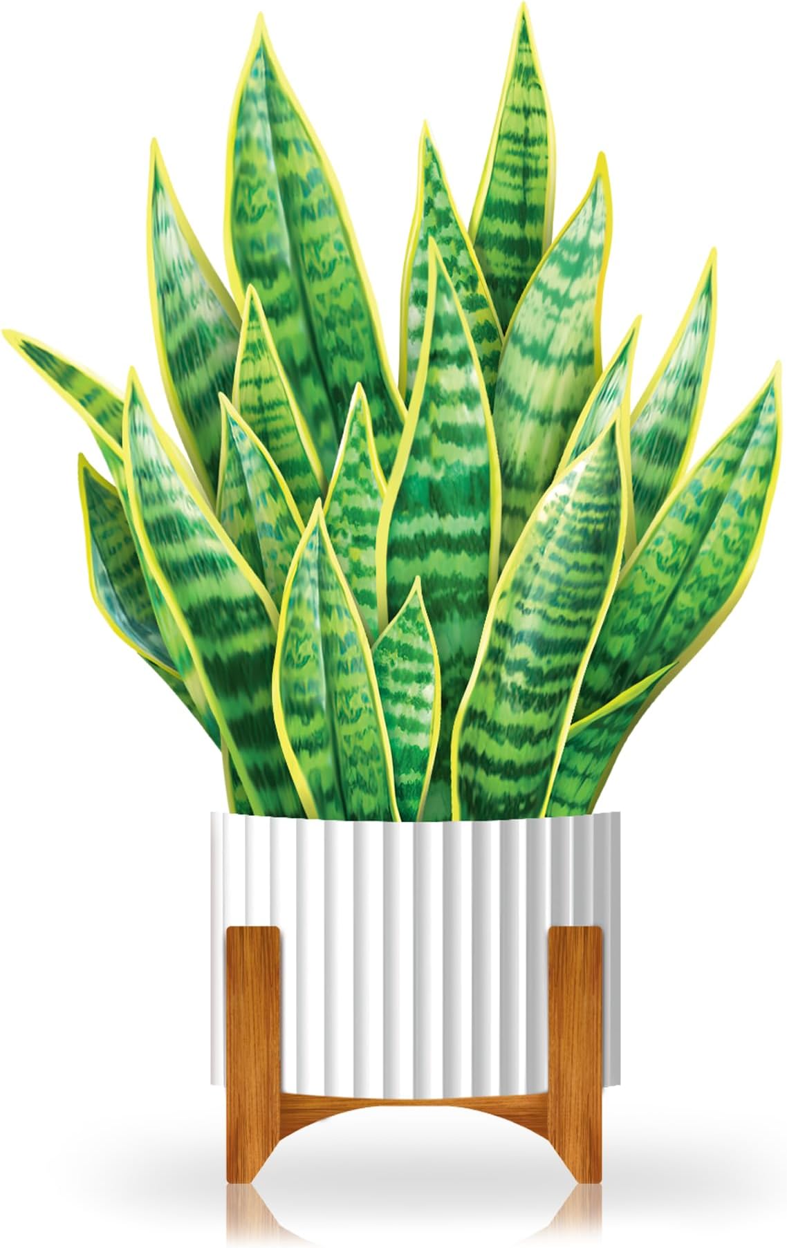 Paper Pop-Up Flower Card, Sansevieria, Forever Flowers Bouquet 3D Popup Greeting Cards, Blank Note Envelope, Birthday Gift Cards, Mother's Day, Holiday Decorations