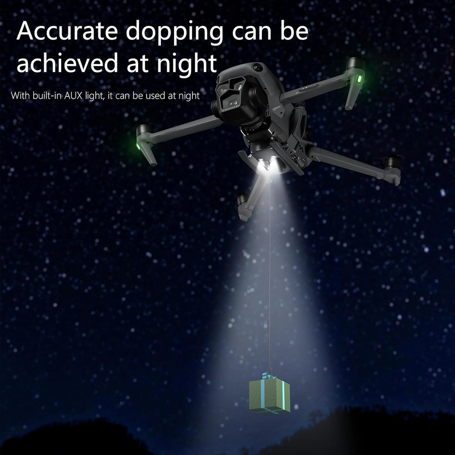 Airdrop System Compatible for DJI Mavic 3 Pro/Mavic 3//Mavic 3 Classic Drone Payload Airdrop Release Drop Device Clip Delivery Transport Dropping System