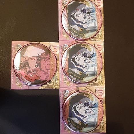Amazon ジョジョ 黄金の風 5部 ポルナレフ トリッシュ 記念展 缶バッジ アニメ 萌えグッズ 通販